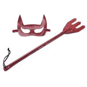 Kit Diabinha (Chibata e Máscara Diabinha) - Sexy Fantasy