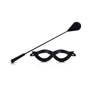 Chicote com Máscara Simples - Sexy Fantasy