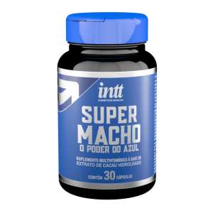 Suplemento multivitamínico Super Macho com 30 cápsulas - Intt