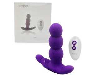 Vibrador Nalone Pearl rotativo anal / vaginal em silicone - Nalone