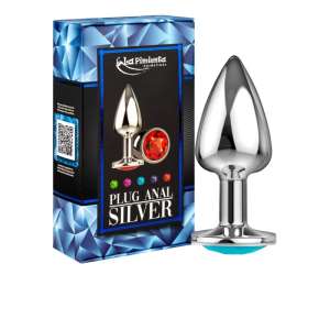 Plug anal em ABS cromado - La Pimienta