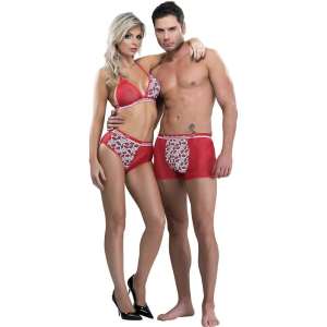 Fantasia temática para casal Beijo Molhado - Sexy Fantasy