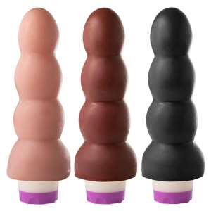 Plug bol 15,5 x 5 cm com vibrador interno - Soulsex