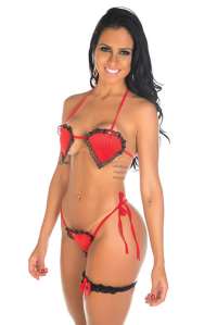Mini-fantasia Apaixonada - Pimenta Sexy
