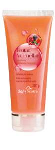 Sabonete Esfoliante Corporal Frutas Vermelhas 200g - Sofisticatto