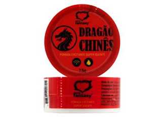Pomada excitante super quente Dragão Chinês 7,5g - Sexy Fantasy