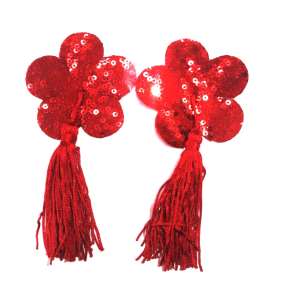 Nipple Cover (Cobertor de Mamilos) em Formato de Flor com Franja - Hot Brasil