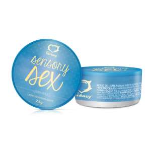 Pack com 10 unidades do produto Pomada Anestésica Sensory 7,5g - Sexy Fantasy