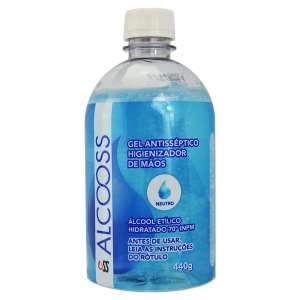 Álcool em gel 70% antisséptico 440g - Soft Love