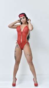 Mini-fantasia salva-vidas body - Le Rouge