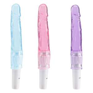 Vibrador em formato de pênis Jelly - Importado
