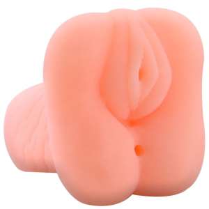 Masturbador Vagina e Ânus 13 x 10 cm - Sexy Fantasy