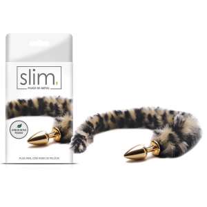 Plug Anal de Metal com Rabo Longo - Sexy Fantasy