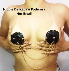 Nipple Cover Delicada e Poderosa com Correntes - Hot Brasil