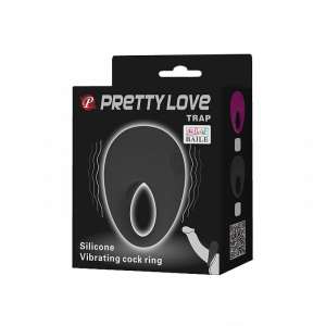 Anel peniano com vibrador Trap Pretty Love - Importado