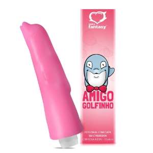 Vibrador Personal 15 x 4 Amigo Golfinho em cyber skin - Sexy Fantasy