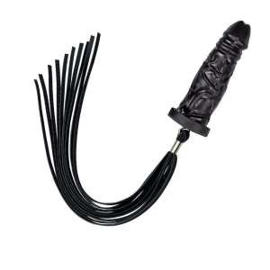 Chicote 10 tiras de 40 cm Base em formato de próteses - La Pimienta