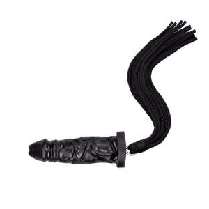 Chicote 10 tiras de corda com 40 cm Base em formato de próteses - La Pimienta