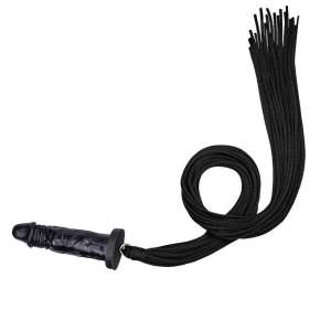 Chicote 20 tiras de corda com 90 cm Base em formato de próteses - La Pimienta