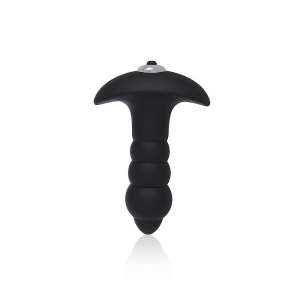 Plug anal vibratório Bubble à prova d'água - Importado