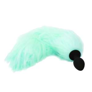 Plug em Silicone de Luxo com Rabo e Led - Importado