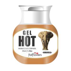 Gel Comestível HOT 35 ml - Sabor: Amarula - Hot Flowers