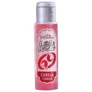 Gel Comestível ICE 35 ml - Sabor: Cereja - Hot Flowers