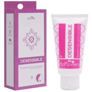 Gel Facilitador Anal Desensible 18g - Hot Flowers