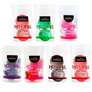 Bolinha Beijável Beija Muito (com 2 Unidades) - Hot Flowers