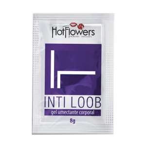 Lubrificante à Base D'água Inti Loob em Sache 8g - Hot Flowers