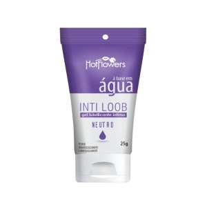 Lubrificante à Base D'água Inti Loob 25g - Hot Flowers