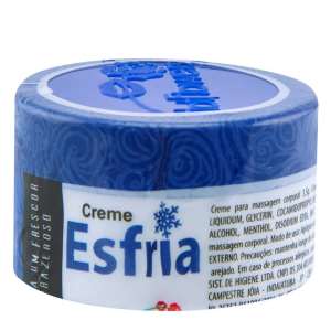 Creme Excitante Unissex Esfria Ice 3.5g - Hot Flowers