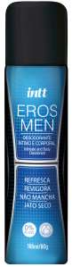 Desodorante Íntimo masculino aerossol Eros Men 166 ml - Intt