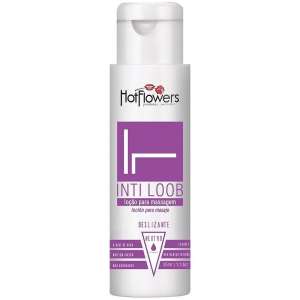 Lubrificante à Base D'água Inti Loob 35g - Hot Flowers