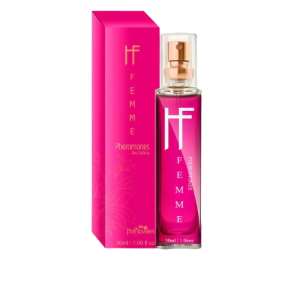 Deo Colônia Femme Perfume com Pheromones Feminino 30ml - Hot Flowers