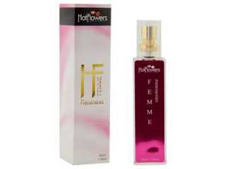 Deo Colônia Femme Perfume com Pheromones Feminino 30ml - Hot Flowers