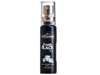Aromatizante Bucal Ice Power Black 18ml - Hot Flowers