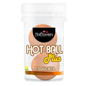 Bolinha Hot Ball Plus com Efeito Esquenta (com 2 Unidades) - Hot Flowers