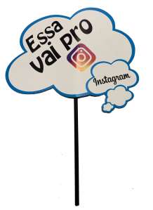 Placas Divertidas Para Selfies (Pacote com 10 Unidades) - Importado