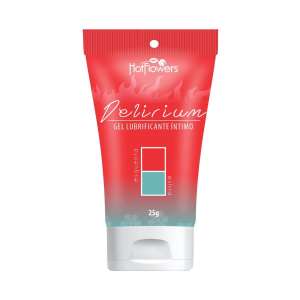 Lubrificante e Excitante Hot e Ice Delirium 25g - Hot Flowers