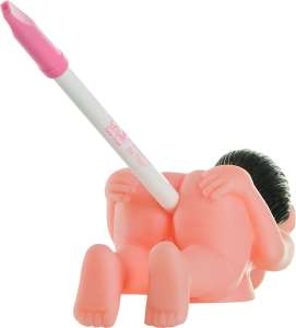 Porta Caneta Bonequinha (Caneta Inclusa)  - Hot Flowers