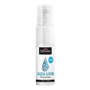 Lubrificante Siliconado à Prova D'água Aqua Loob 12ml - Hot Flowers