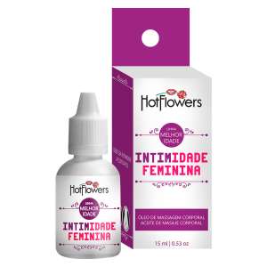 Excitante Intimidade Feminina 15ml - Hot Flowers