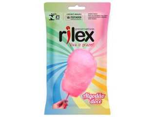 Preservativo com aroma de Algodão Doce com 3 unidades - Rilex
