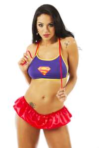 Mini-fantasia Super Girl - Pimenta Sexy