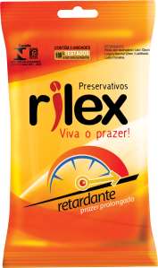 Preservativo com efeito Retardante com 3 unidades - Rilex