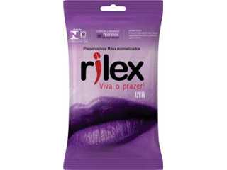 Preservativo com aroma de Uva com 3 unidades - Rilex