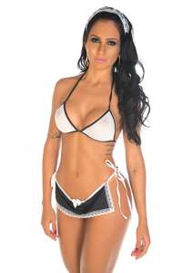 Mini-fantasia Empregada - Pimenta Sexy